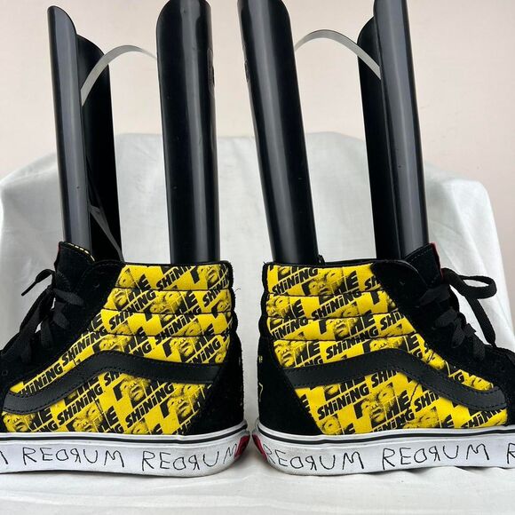 Vans X House of Terror The Shining RedRum Sk8-Hi Jack Torrance Trainers Size 12 main image 4